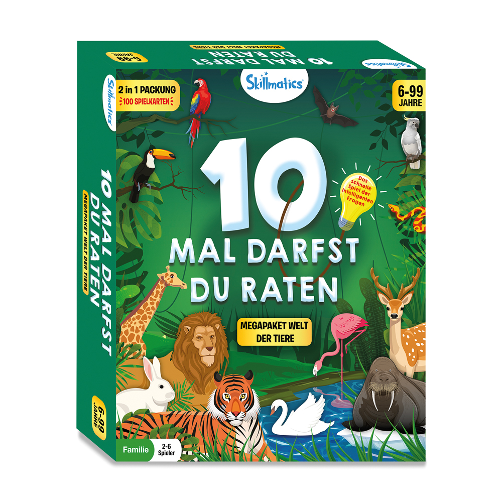 10 Mal Darfst Du Raten - Welt der Tiere Megapaket 10 Mal Darfst Du Raten - Welt der Tiere Megapaket