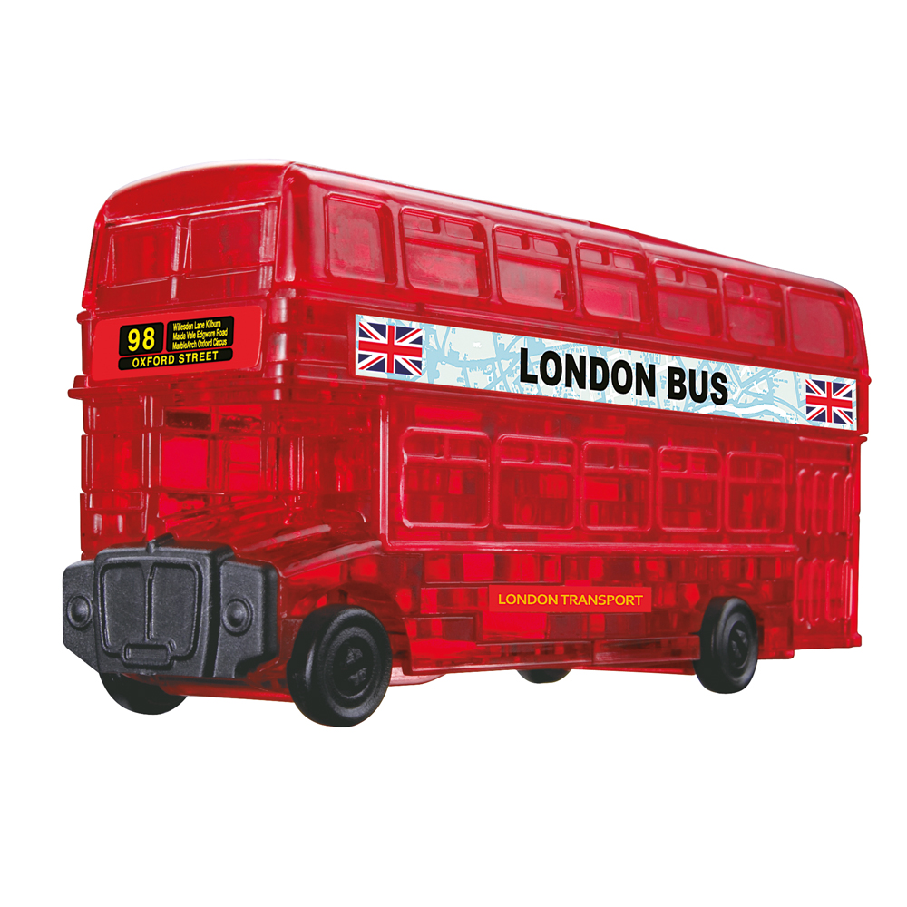 Crystal Puzzle - London Bus Crystal Puzzle - London Bus