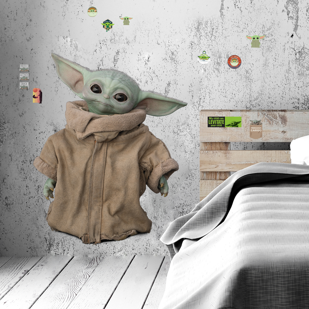 RM - THE MANDALORIAN: THE CHILD PEEL AND STICK GIANT WALL DECALS