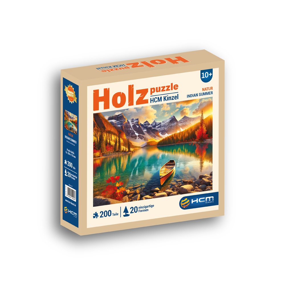 Holzpuzzle - Indian Summer 200 Teile Holzpuzzle - Indian Summer 200 Teile