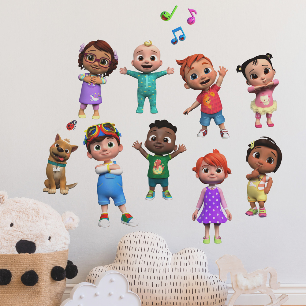 RM - COCOMELON PEEL AND STICK WALL DECALS