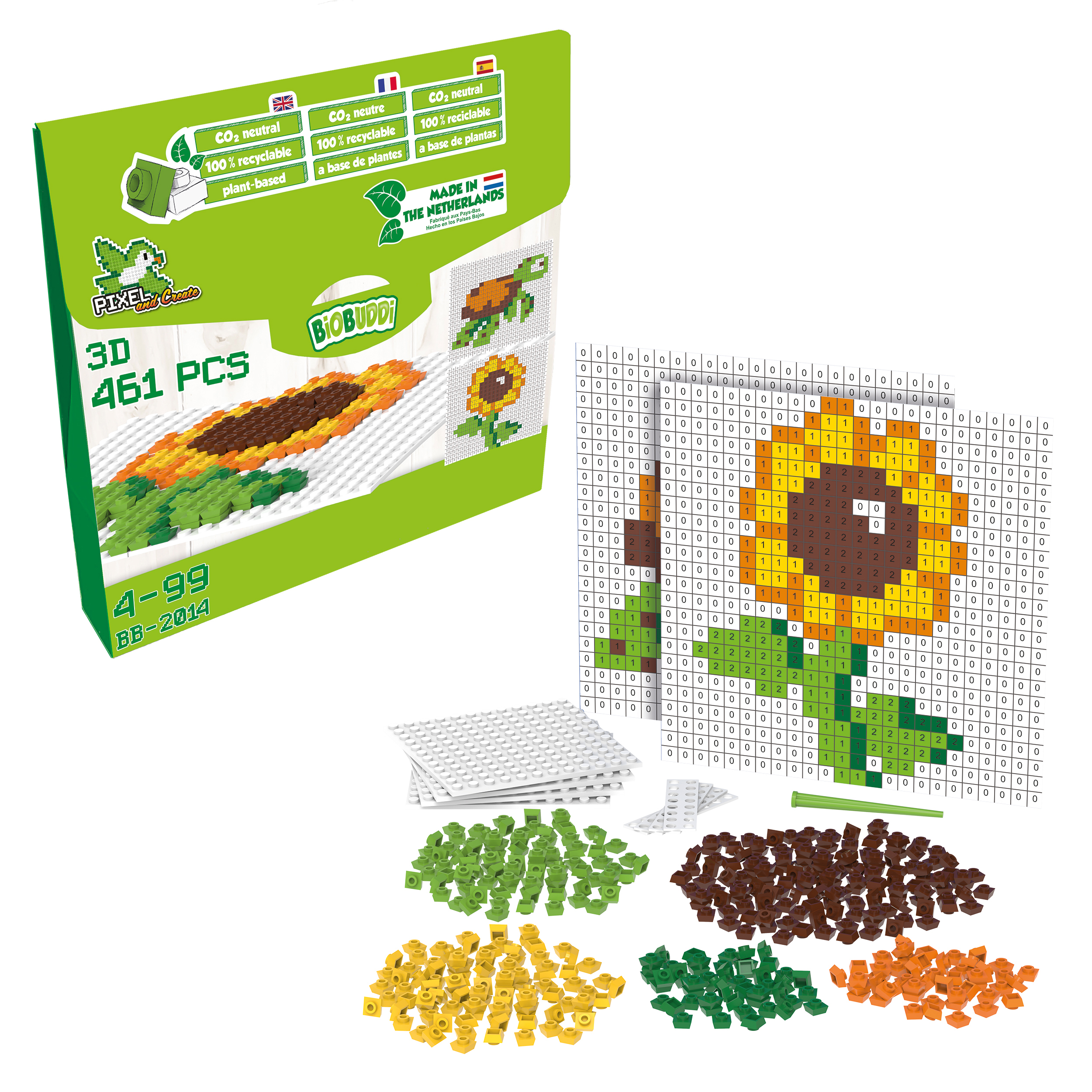 BB - Pixel Blume und Schildkröte BB - Pixel Blume und Schildkröte