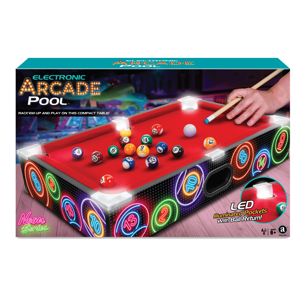 MA - Electronic Arcade Pool (Neon)