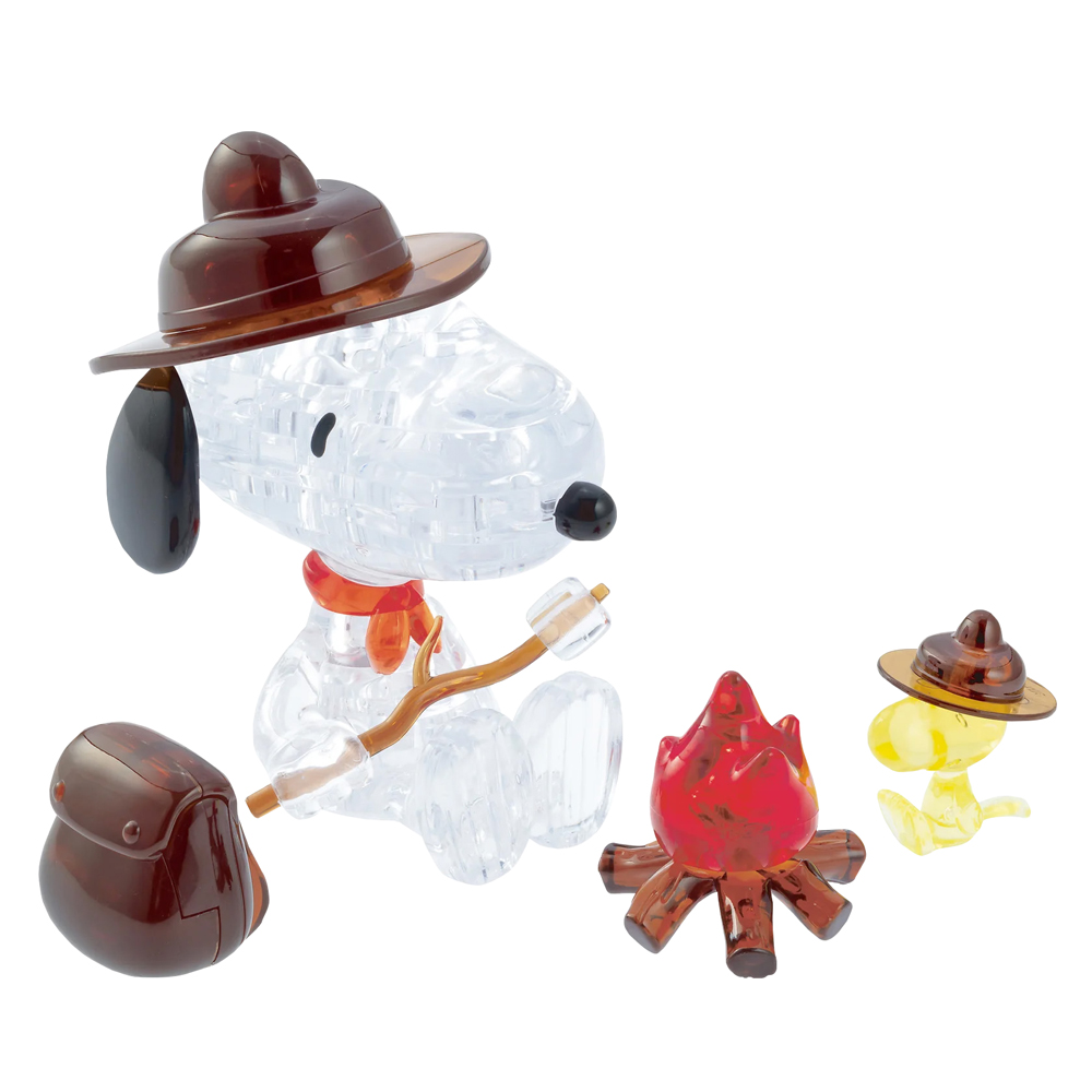 Crystal Puzzle - Snoopy Camping Crystal Puzzle - Snoopy Camping