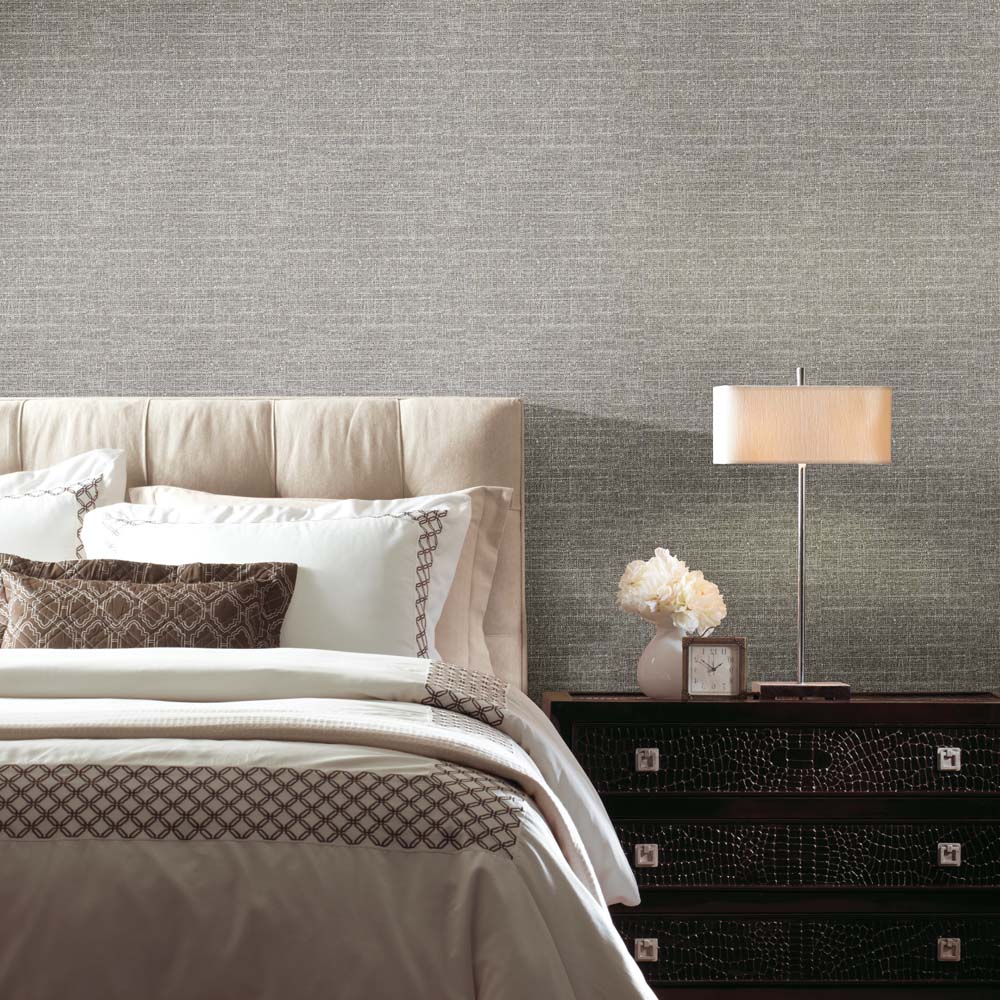 RM - PEEL & STICK Wallpaper - Tweed Grau