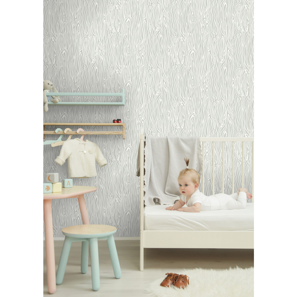 RM - WOOD GRAIN PEEL & STICK WALLPAPER