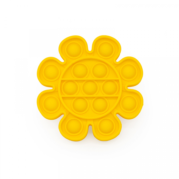 Bubble Fidget - Blume gelb