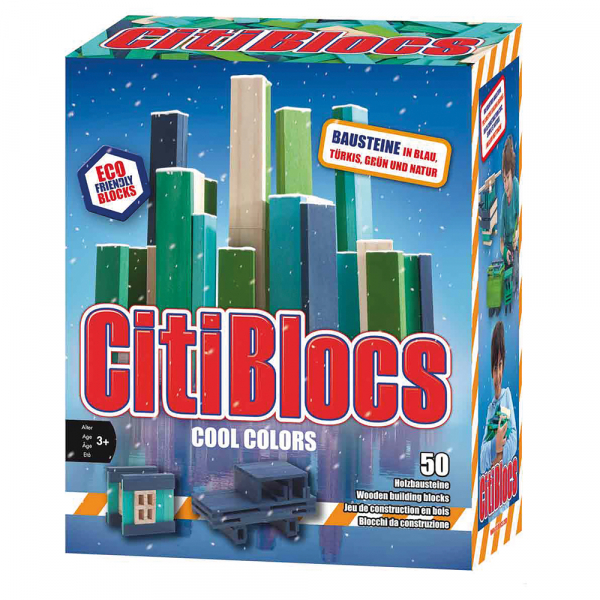 Citiblocs Cool Colors 50er Set HCM Kinzel Citiblocs 74115 