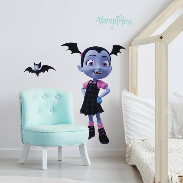 DISNEY VAMPIRINA PEEL AND STICK GIANT WALL DECALS