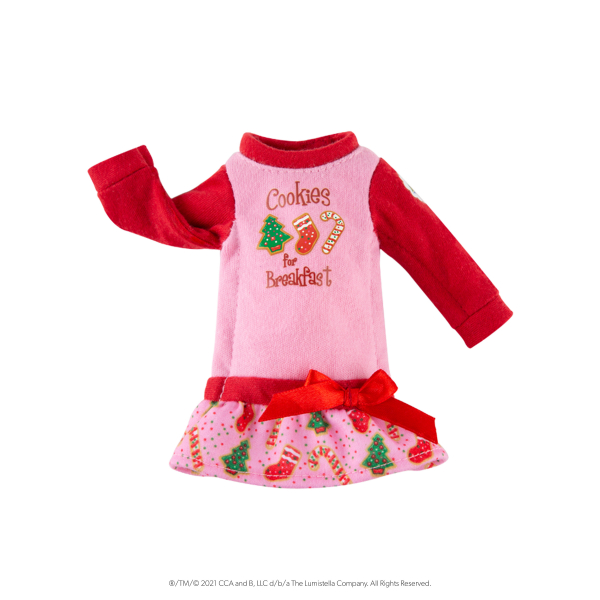 Elf Outfit - Cookies Nachthemd