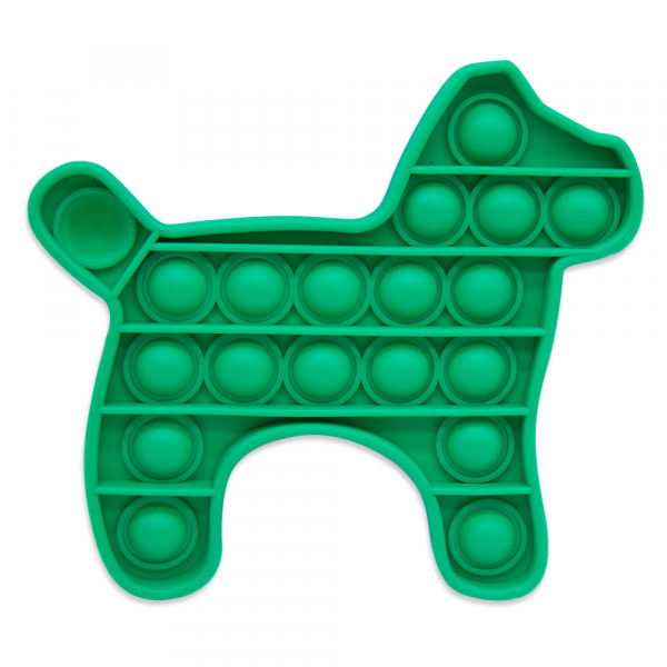 Bubble Fidget - Hund grün