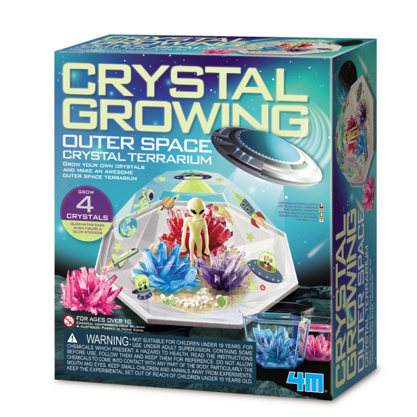 Weltraum-Kristall-Terrarium - Crystal Growing
