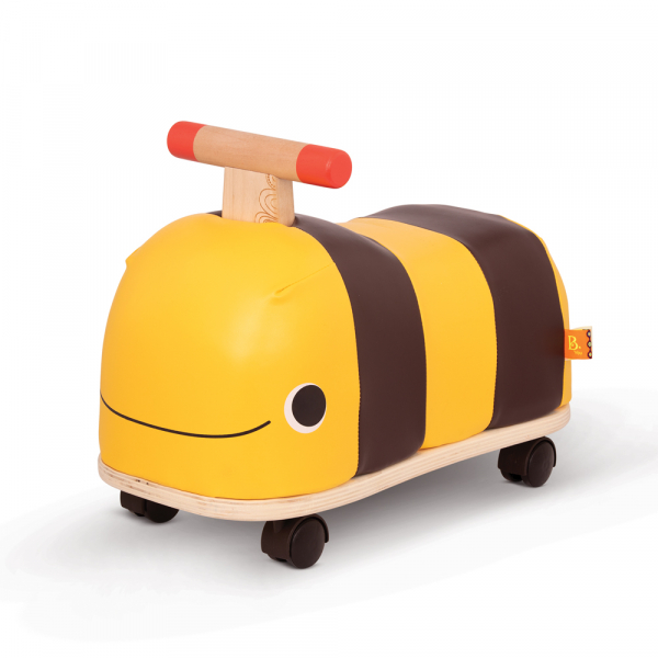 B. Bee Ride-On - Rutschauto Biene aus Holz mit Rollen