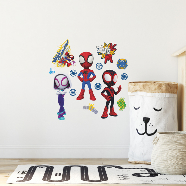 SPIDEY AND HIS AMAZING FRIENDS PEEL AND STICK WALL DECALS