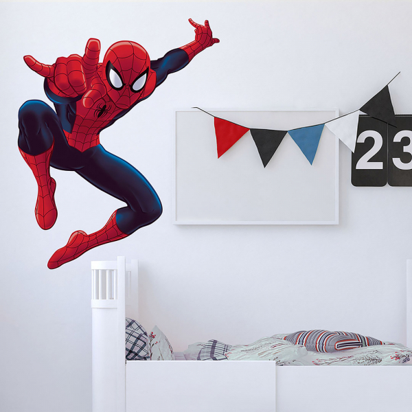 ULTIMATE SPIDER-MAN GIANT PEEL AND STICK WALL DECALS