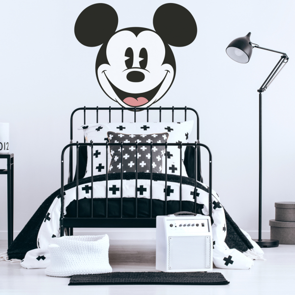 CLASSIC MICKEY HEAD XL PEEL AND STICK WALL DECAL