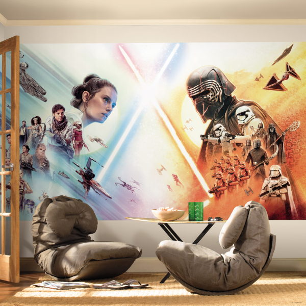 STAR WARS THE RISE OF SKYWALKER PEEL &amp; STICK MURAL