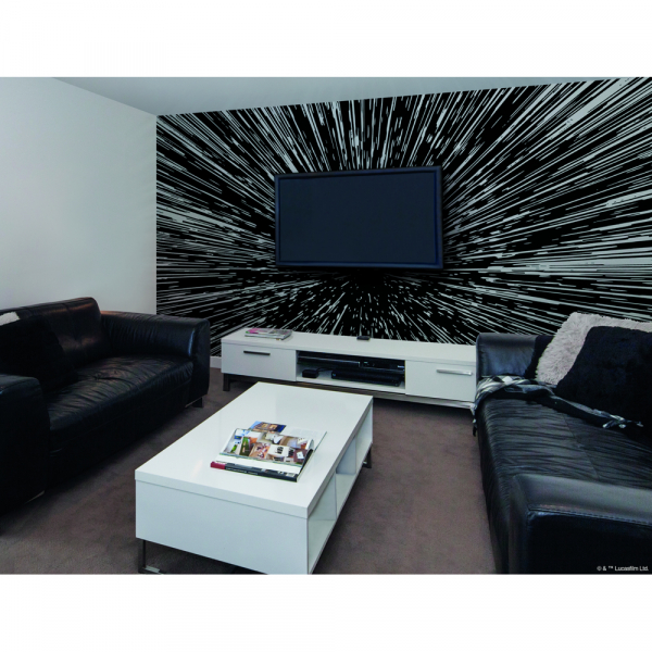 HYPER SPACE PEEL &amp; STICK MURAL