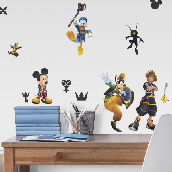 KINGDOM HEARTS PEEL AND STICK WALL DECALS