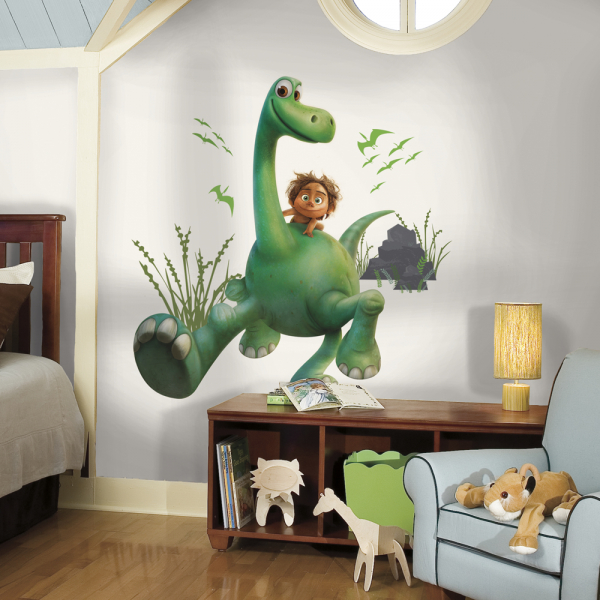 THE GOOD DINOSAUR ARLO PEEL AND STICK GIANT WALL DECALS