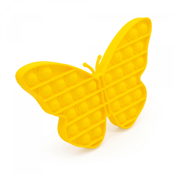 Bubble Fidget - Schmetterling gelb