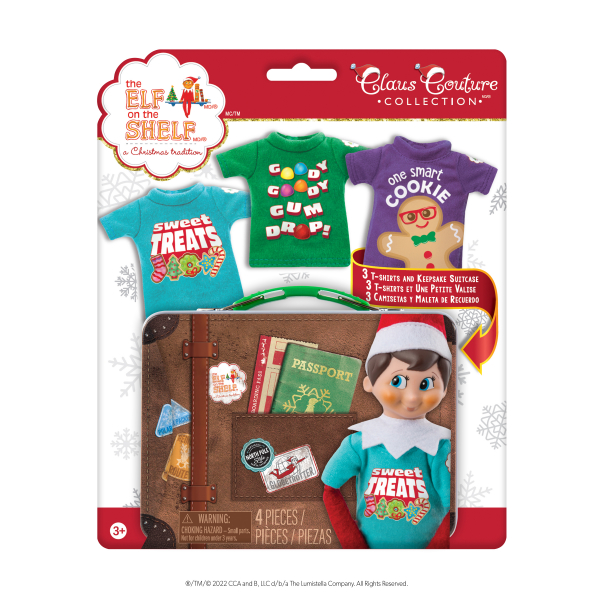 Elf Outfit - Candy T-Shirts 3er Set
