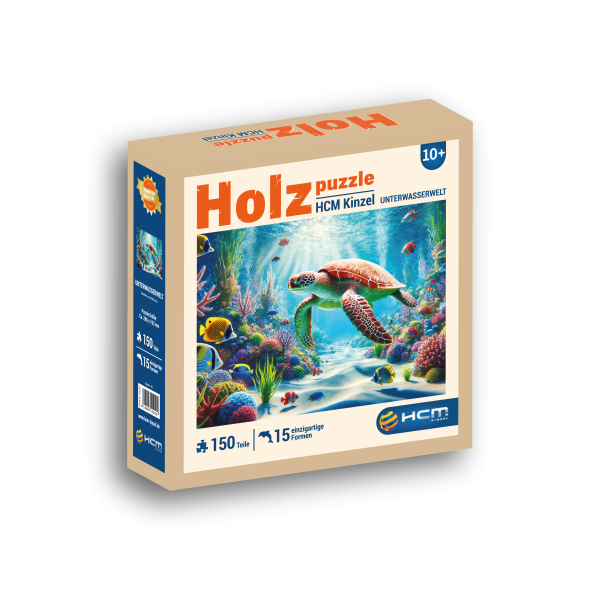 Holzpuzzle - Unterwasserwelt 150 Teile