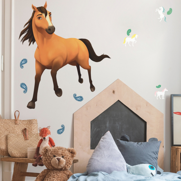 DREAMWORKS SPIRIT PEEL AND STICK GIANT WALL DECALS