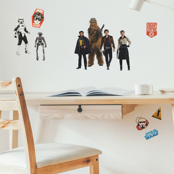 STAR WARS HAN SOLO WALL DECALS