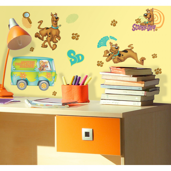 SCOOBY DOO PEEL &amp; STICK WALL DECALS