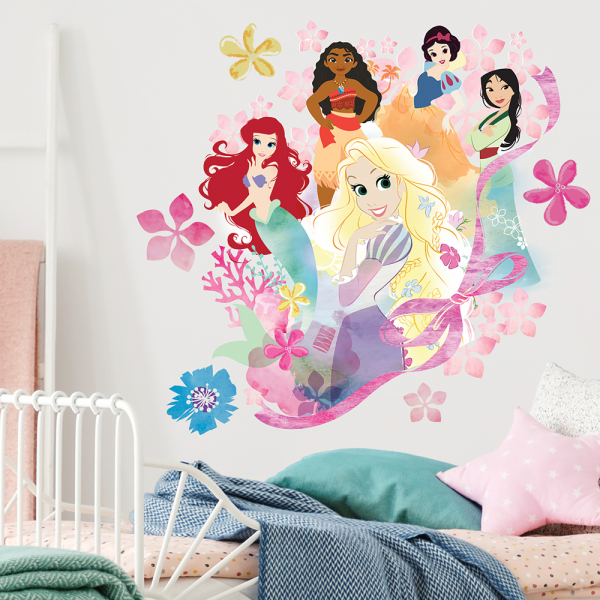 PRINCESS PALACE GARDENS PEEL AND STICK XL GIANT WALL DECALS